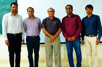 Group Photo of all the speakers of Pharmacology Dept with Dean Sir (Dr. Nandkumar Reddy)